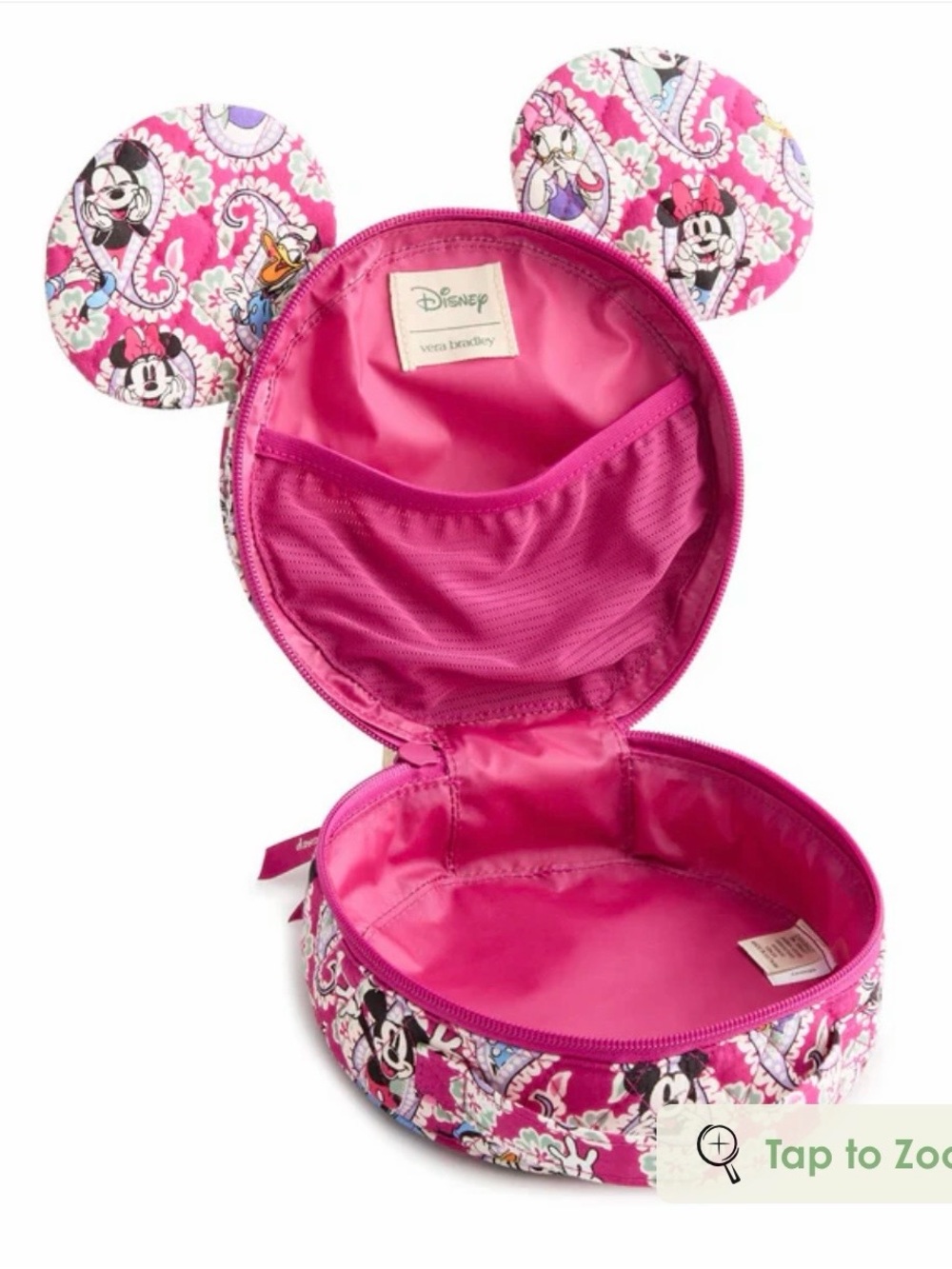 Vera Bradley Disney Cosmetic Case
